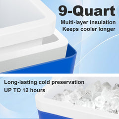 Egfvcbo freezing water bottles extend cryotherapy duration.