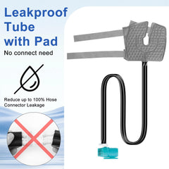 Egfvcbo knee ice machine side panel showing compact design for home use