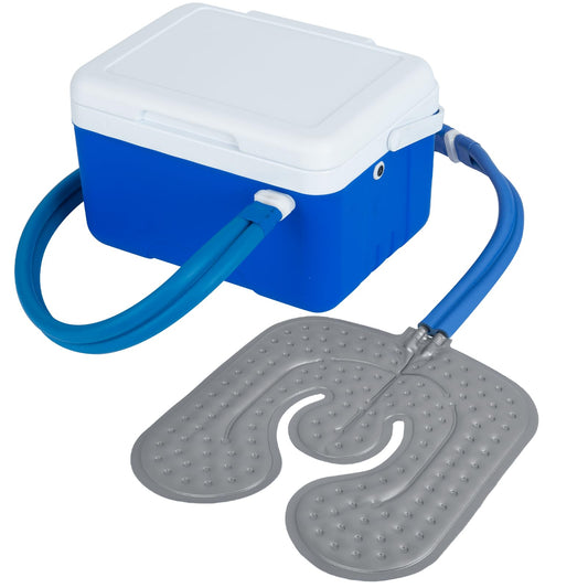 Egfvcbo knee therapy pad curve providing even cooling for targeted knee relief