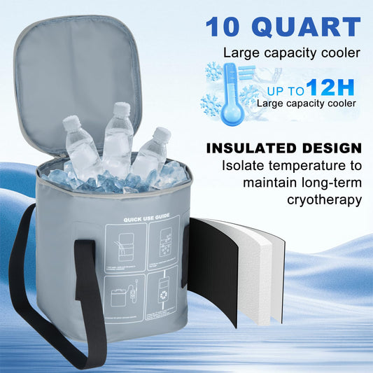 Egfvcbo leak-proof cold therapy system with integrated pump for reliable post-op treatment
