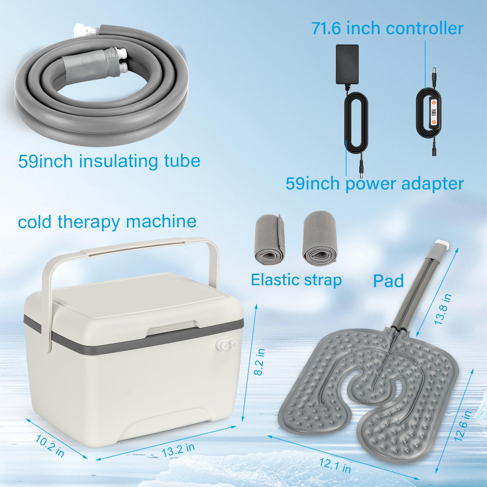 Egfvcbo post-surgery setup supports convenient at-home recovery sessions.