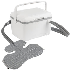 Egfvcbo shoulder ice pad offers wrap-around cooling for post-surgery comfort.