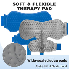 The Egfvcbo shoulder pad conforms to contours for secure, even cooling.