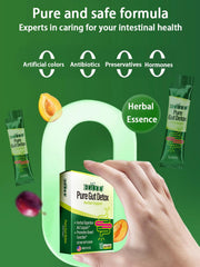 EGUOO Pure Gut Detox contains digestive enzymes and probiotics to support digestion