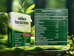 EGUOO Pure Gut Detox usage guidelines for easy daily cleanse