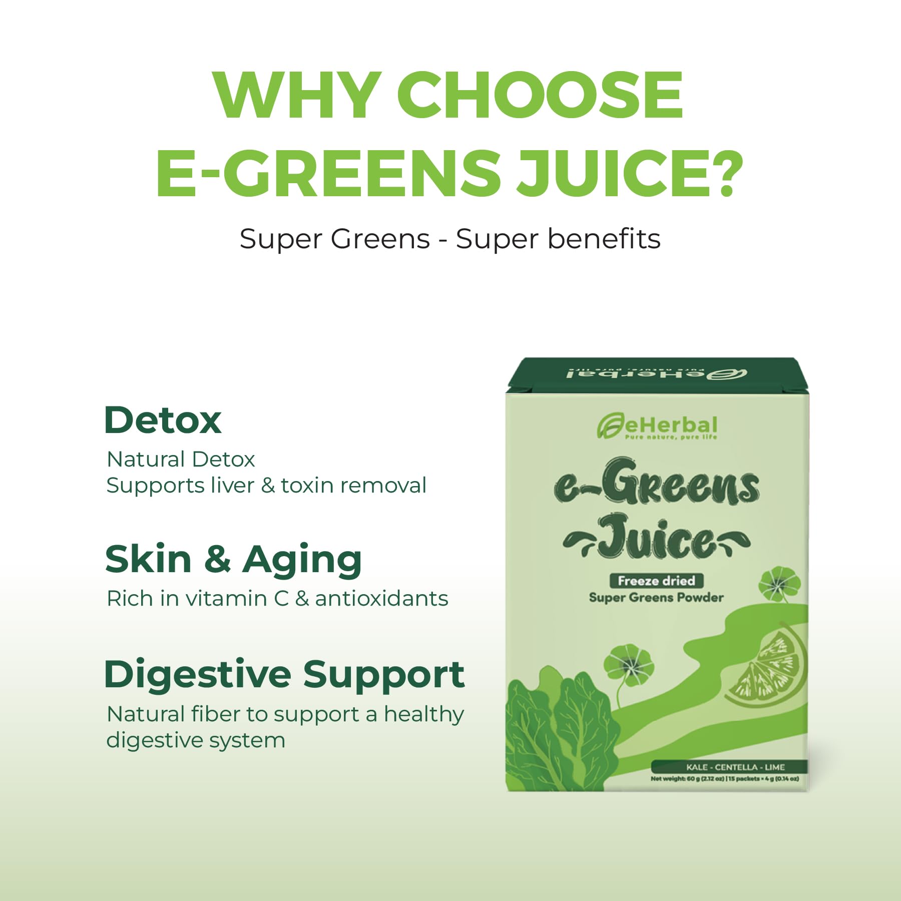 eHerbal PURE NATURE e-Reds strawberry-beetroot-artichoke sachet ready for antioxidant boost