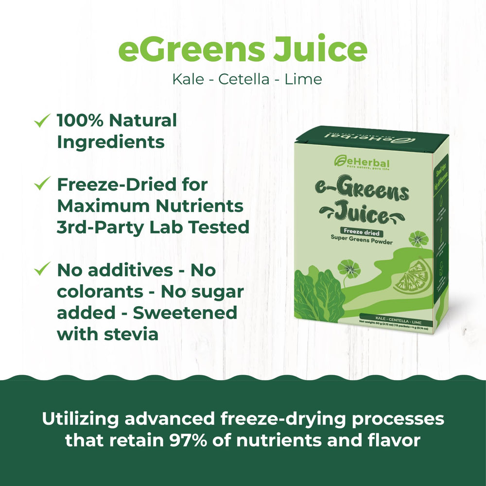 eHerbal PURE NATURE travel pack sachets for convenient wellness on the road
