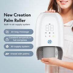 Ehightop hand massager graphene heating warms quickly to 40–45°C.