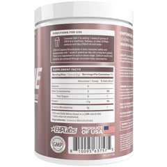 Quality assurance seal and lab testing on CREA-8 label