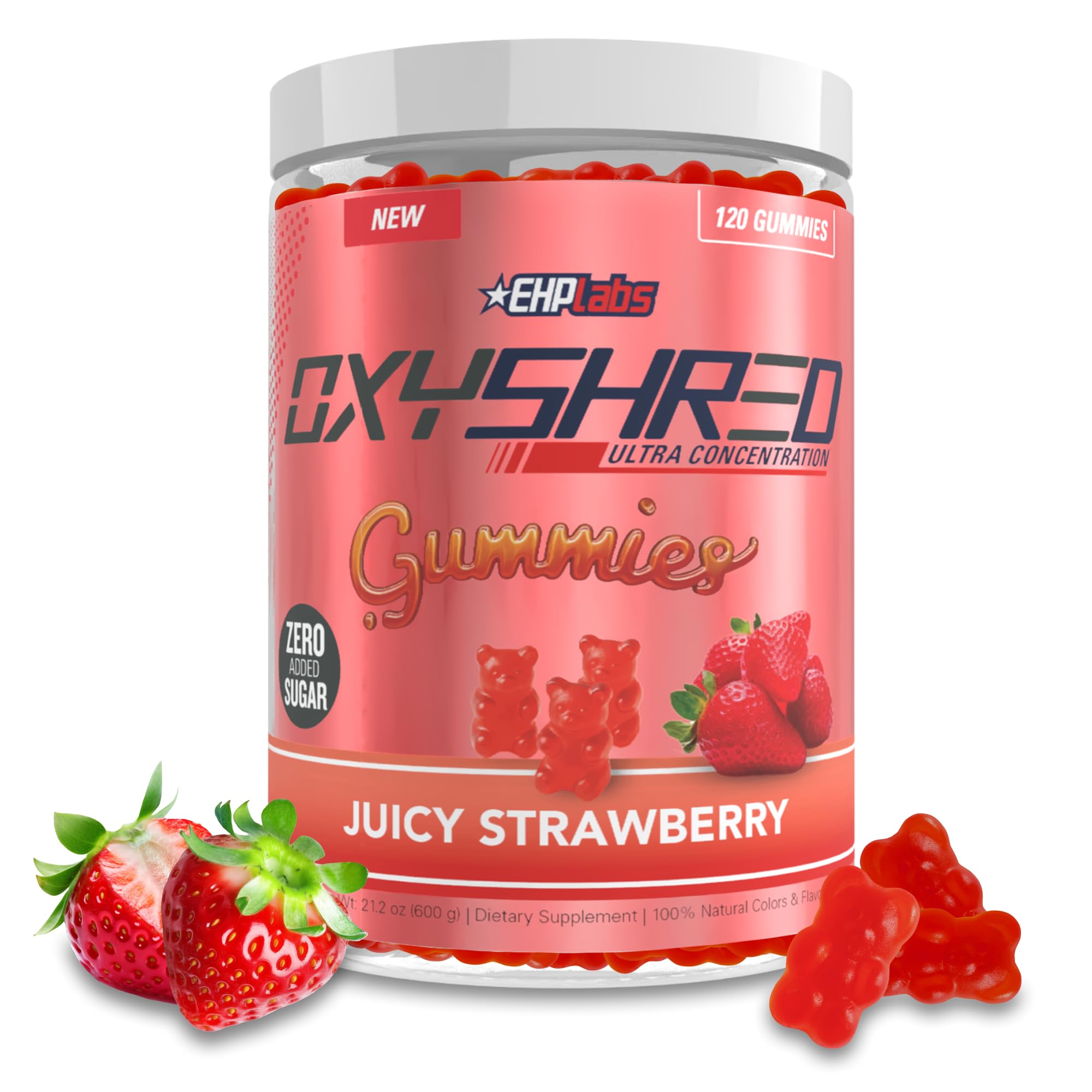 EHP Labs OxyShred Gummies energy serve for quick workouts
