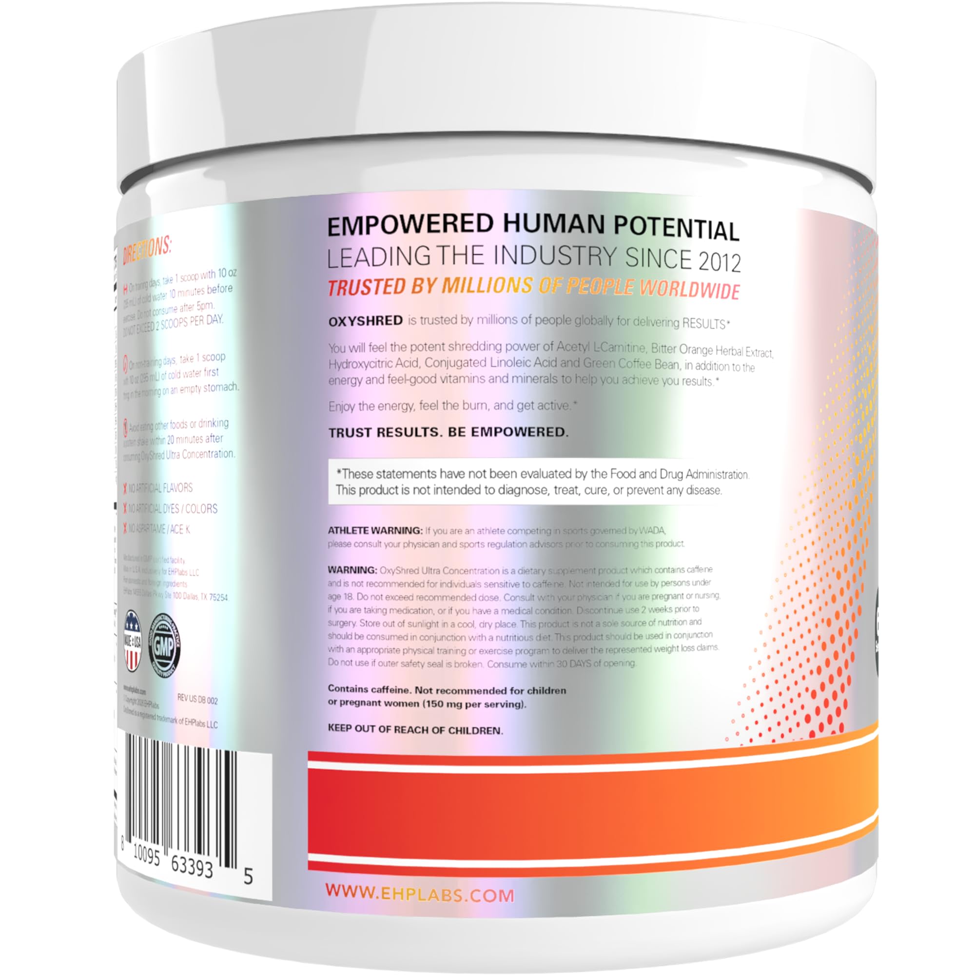 Graphic of Immunity Booster & Prebiotic Complex included in OxyShred.