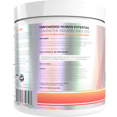 Peach Candy Rings flavor in a ready-to-drink glass for pre-workout ritual.