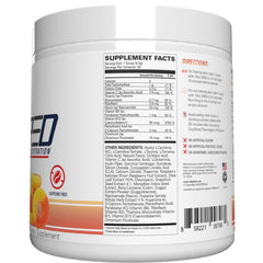 EHP Labs OxyShred Peach mixer ready to prepare before training.