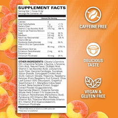 EHP Labs OxyShred Peach preworkout glass with clean energy for workouts.