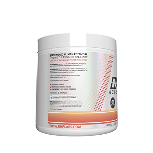EHP Labs OxyShred Peach scoop ready for quick pre-workout serving.