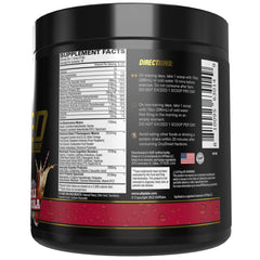 EHP Labs OxyShred Hardcore nutrition facts panel shown for transparency