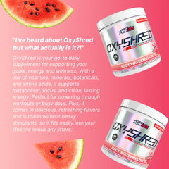 L-Glutamine and prebiotic complex in OxyShred aiding recovery and gut health