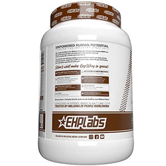 EHP Labs OxyWhey scoop dispensing image highlighting convenient preparation