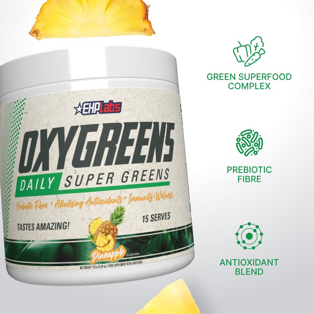 OxyGreens powder dissolving smoothly in water.