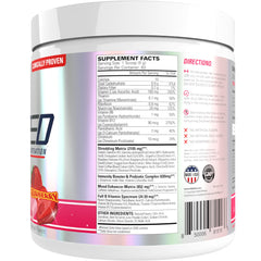 USA GMP manufacturing badge on OxyShred packaging.
