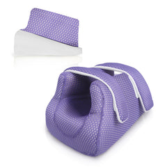 Ehucon 3D Compact Heel Protectors elevate the heel to reduce pressure while resting.