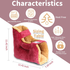 EHUCONWIB heel cushion with breathable fabric for comfortable all-day wear.