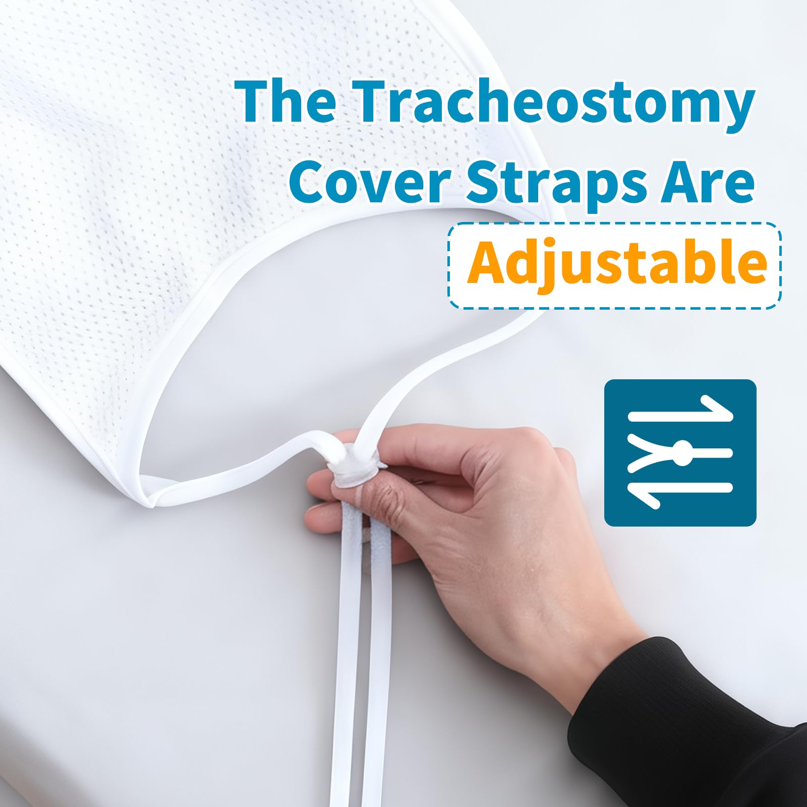 EHUELDER tracheostomy cover with three-layer-filter promotes cleaner airflow