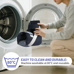 EHUELDER foot drop heel protector machine-washable for easy hygiene