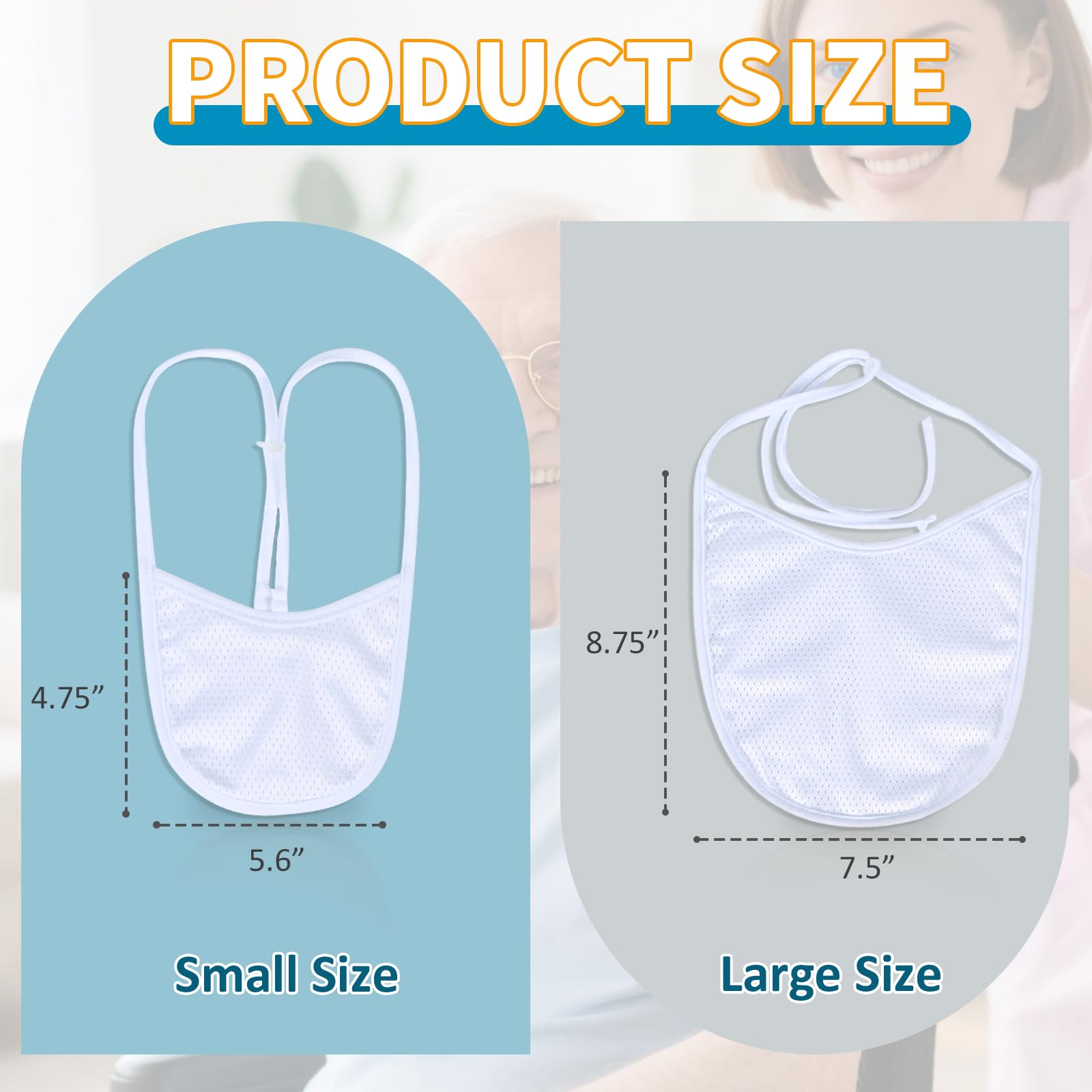 EHUELDER tracheostomy cover soft mesh exterior provides gentle contact for extended wear