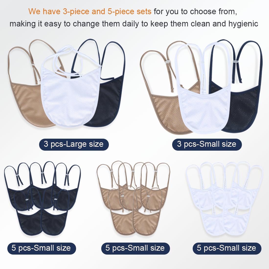 EHUSPU tracheostomy cover care-wash image suggests easy cleaning and reuse.