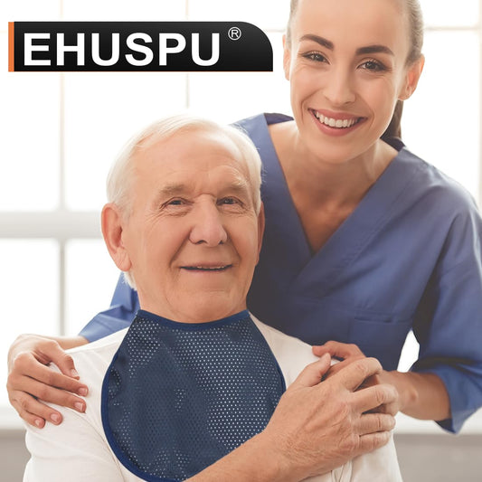 EHUSPU tracheostomy cover khaki pack features adjustable straps for a customized fit.