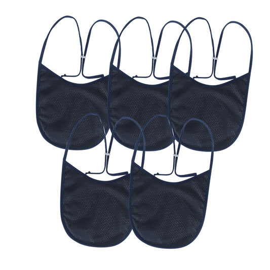 EHUSPU tracheostomy cover navy pack protects the stoma area while staying breathable.