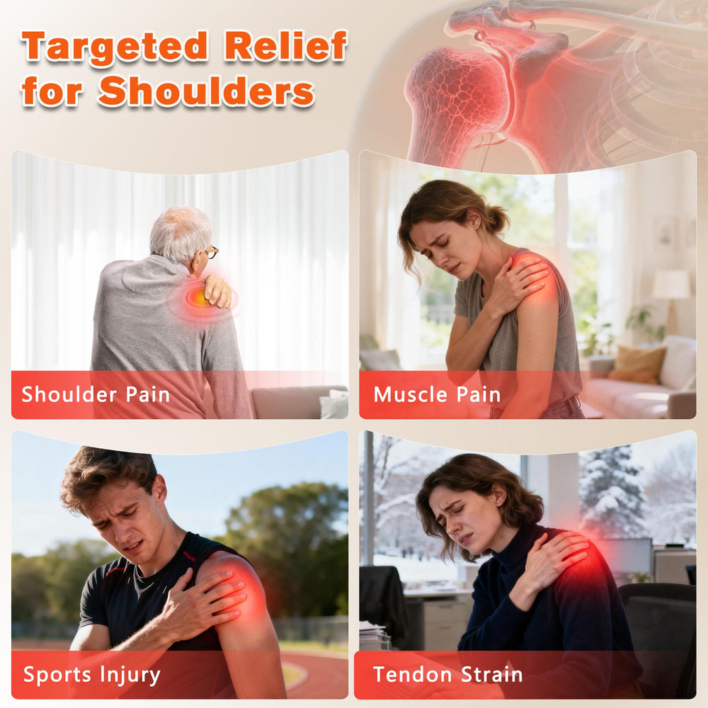 Eicolorte 3D embrace coverage for large area upper body relief.