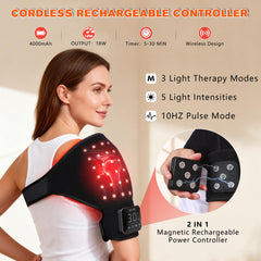 Eicolorte cordless controller 4000mAh enables portable therapy sessions.