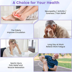 EIGOTDYH EMS Foot Massager Pro+ premium packaging and warranty information