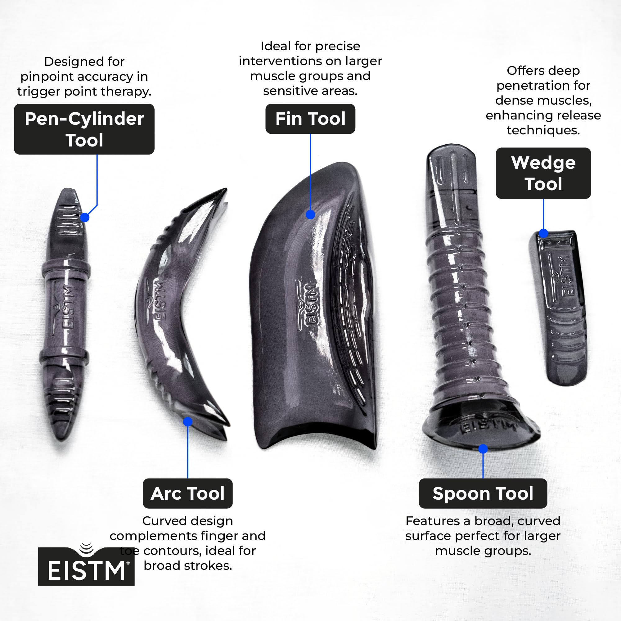 EISTM PRO Pen-Cylinder tool for pinpoint trigger point therapy.