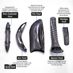 EISTM PRO Pen-Cylinder tool for pinpoint trigger point therapy.