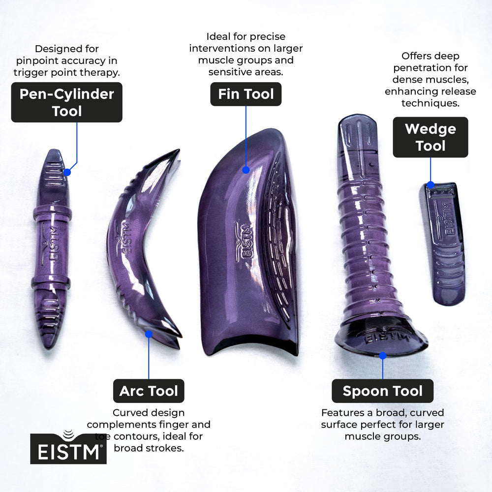 Professional therapy setup with EISTM Purple Haze in a clinic environment.