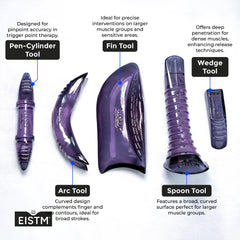 Professional therapy setup with EISTM Purple Haze in a clinic environment.