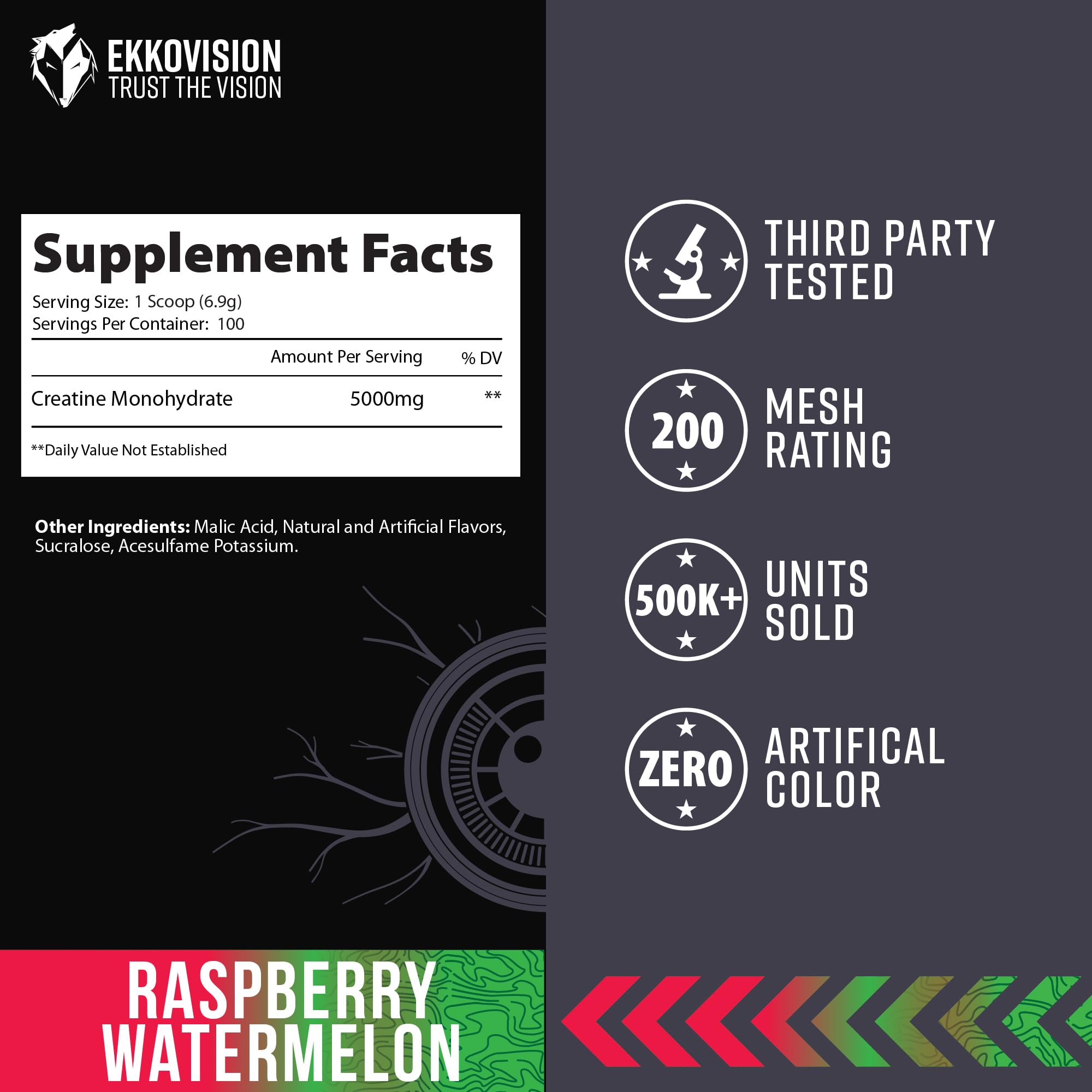 Shaken raspberry watermelon flavor in a refreshing post-workout shake.