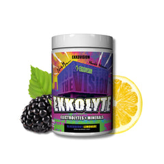 Ekkovision Ekkolyte bottle front for daily hydration support.