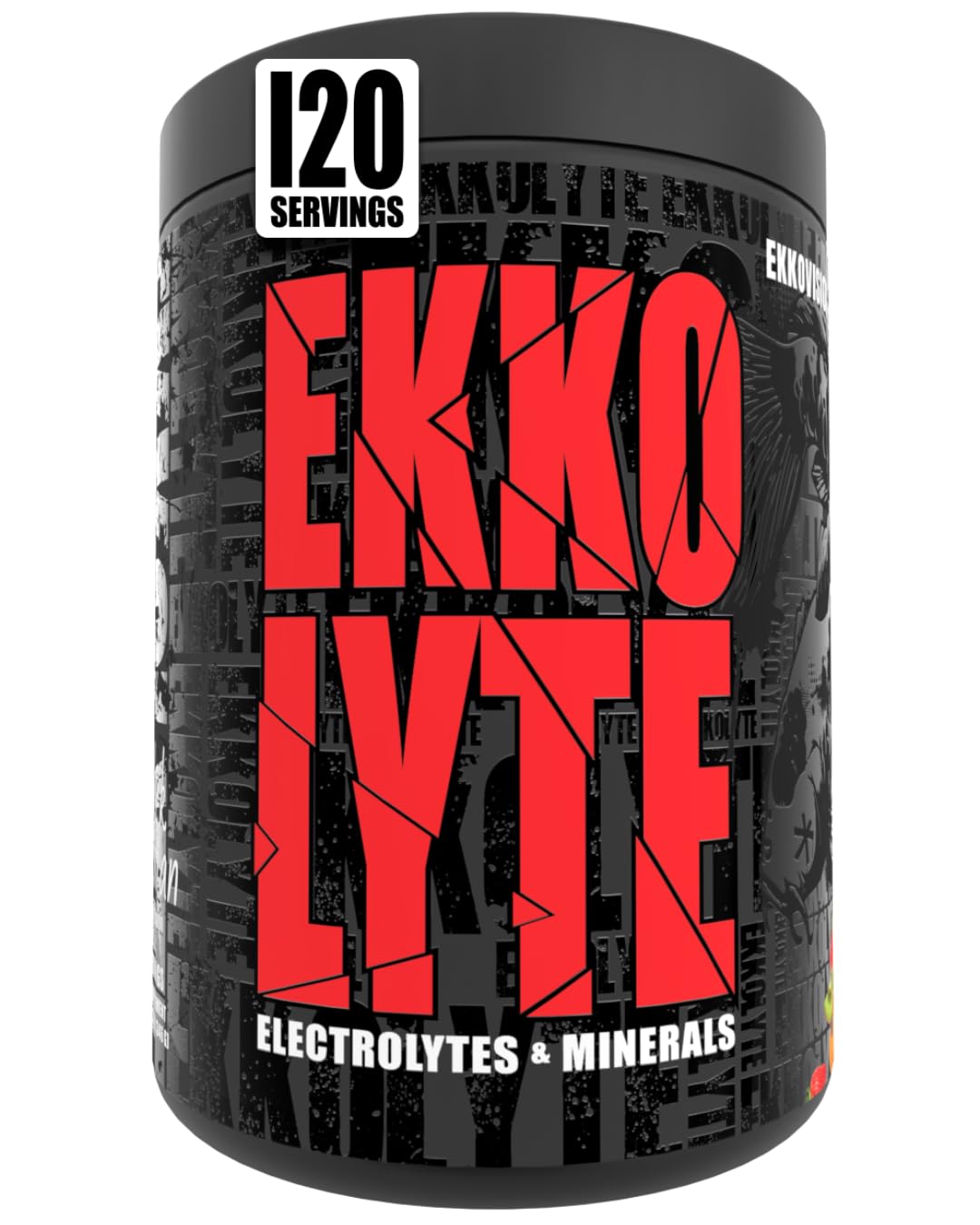 Ekkovision Ekkolyte Fruit Punch bottle pour for on-the-go hydration