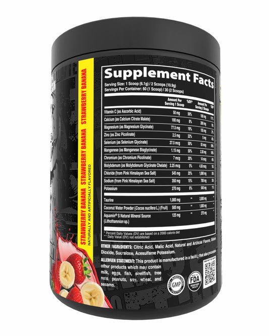 Mixing Ekkolyte powder easily for a refreshing workout drink.