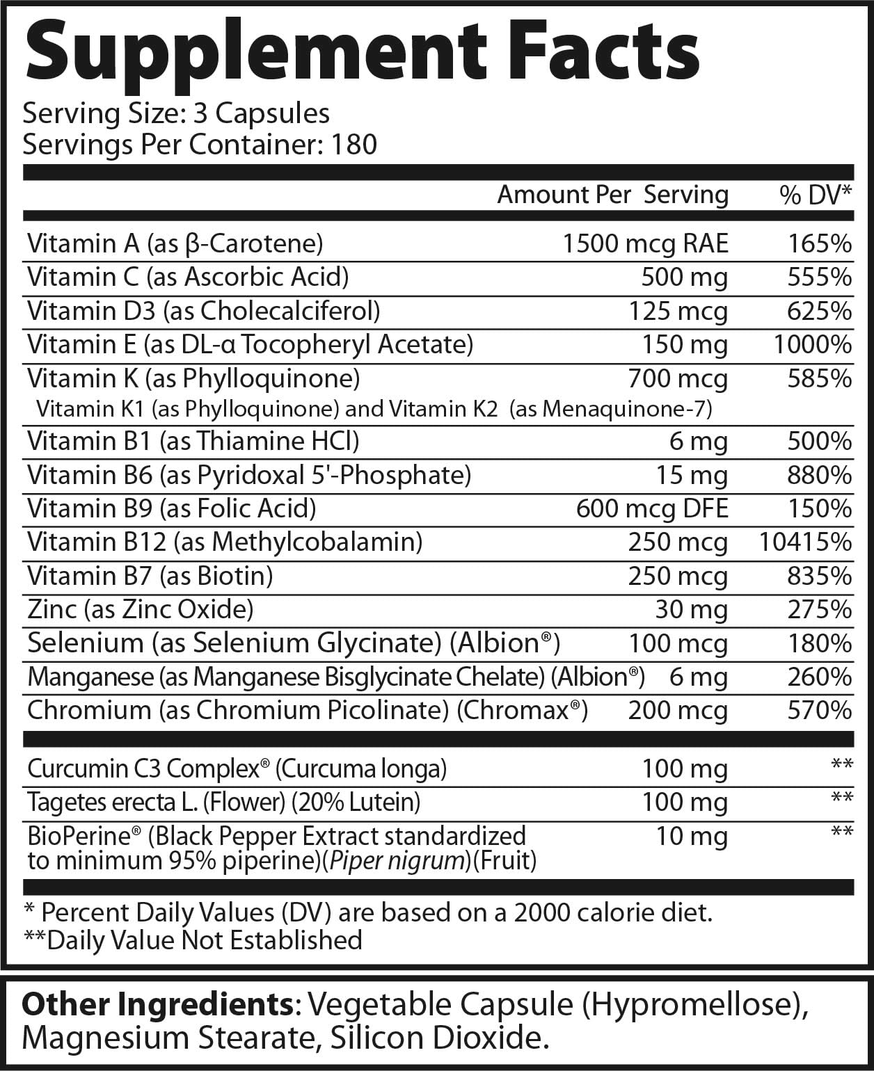 Ekkovision Multivitamin capsules close-up highlighting a plant-based formula