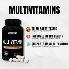 Ekkovision multivitamin in use for active lifestyles