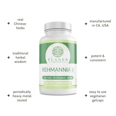 Elanen Naturals Six Flavor Tea Pills process image showing concentrated herbal extract.