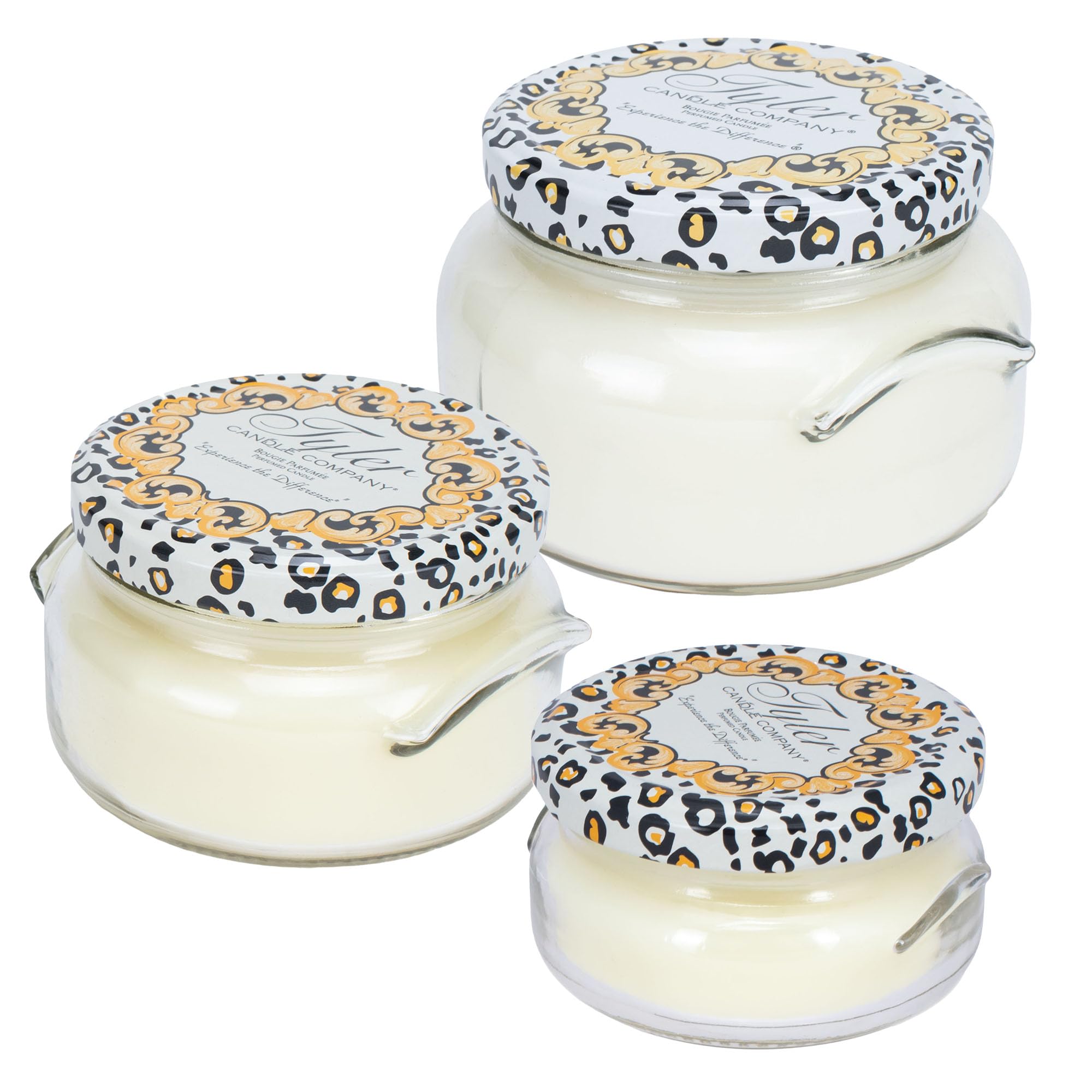 Elanze Designs Tyler Candle French Market 22oz jar label for premium floral ambience.
