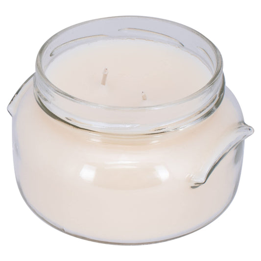 Elanze Designs Tyler Candle Diva 11 oz jar on a coffee table for cozy spaces
