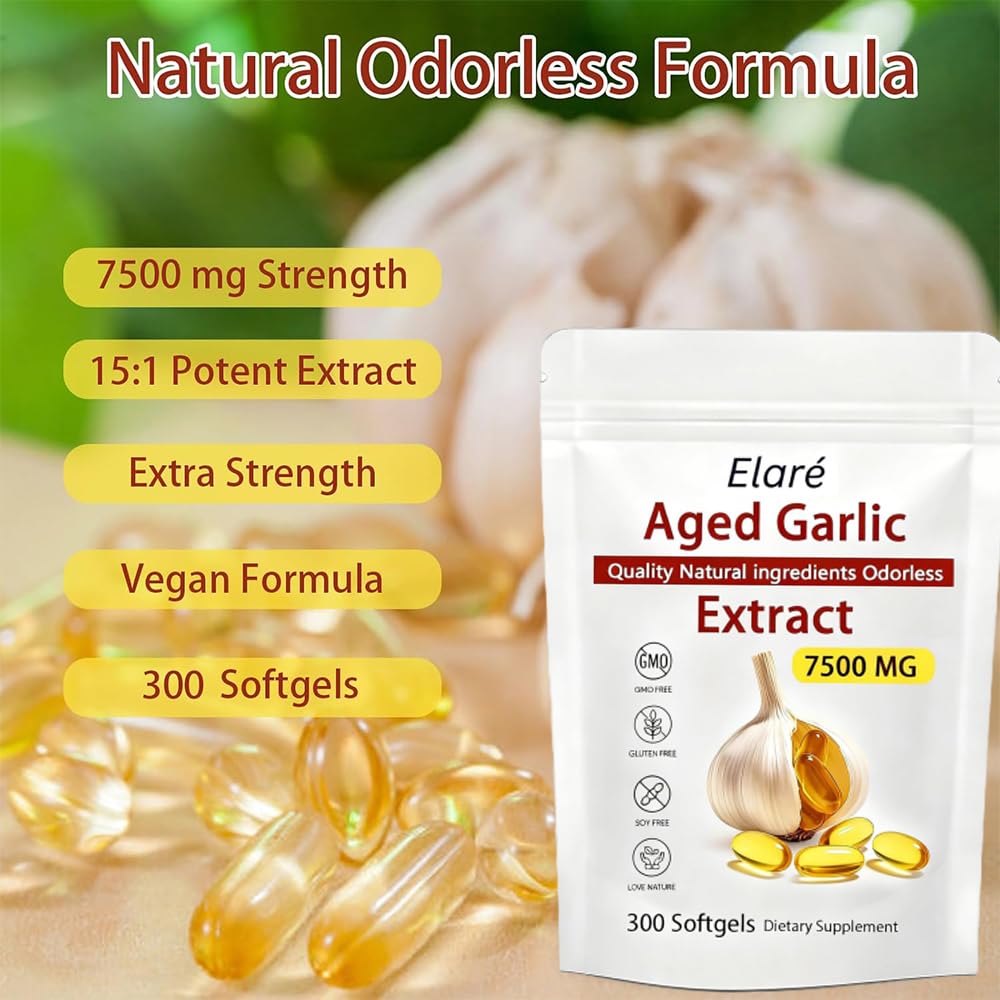 Elare 7500mg equivalent softgels offer convenient daily antioxidant support.