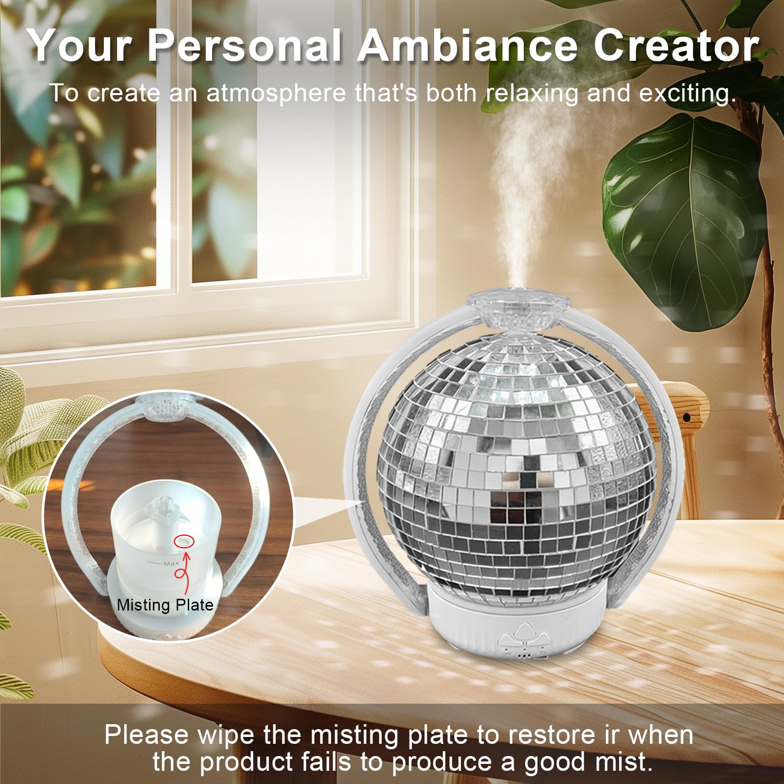 Elcxsla light-only mode provides subtle atmosphere without mist